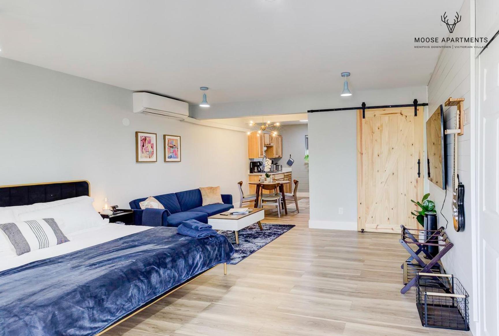 The Moose #9 - Brand New Luxe Modern Loft With Free Parking, King Bed & Fast Wifi Apartment Мемфис Екстериор снимка