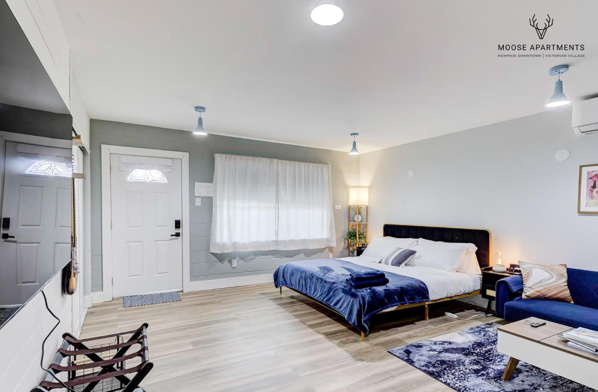The Moose #9 - Brand New Luxe Modern Loft With Free Parking, King Bed & Fast Wifi Apartment Мемфис Екстериор снимка