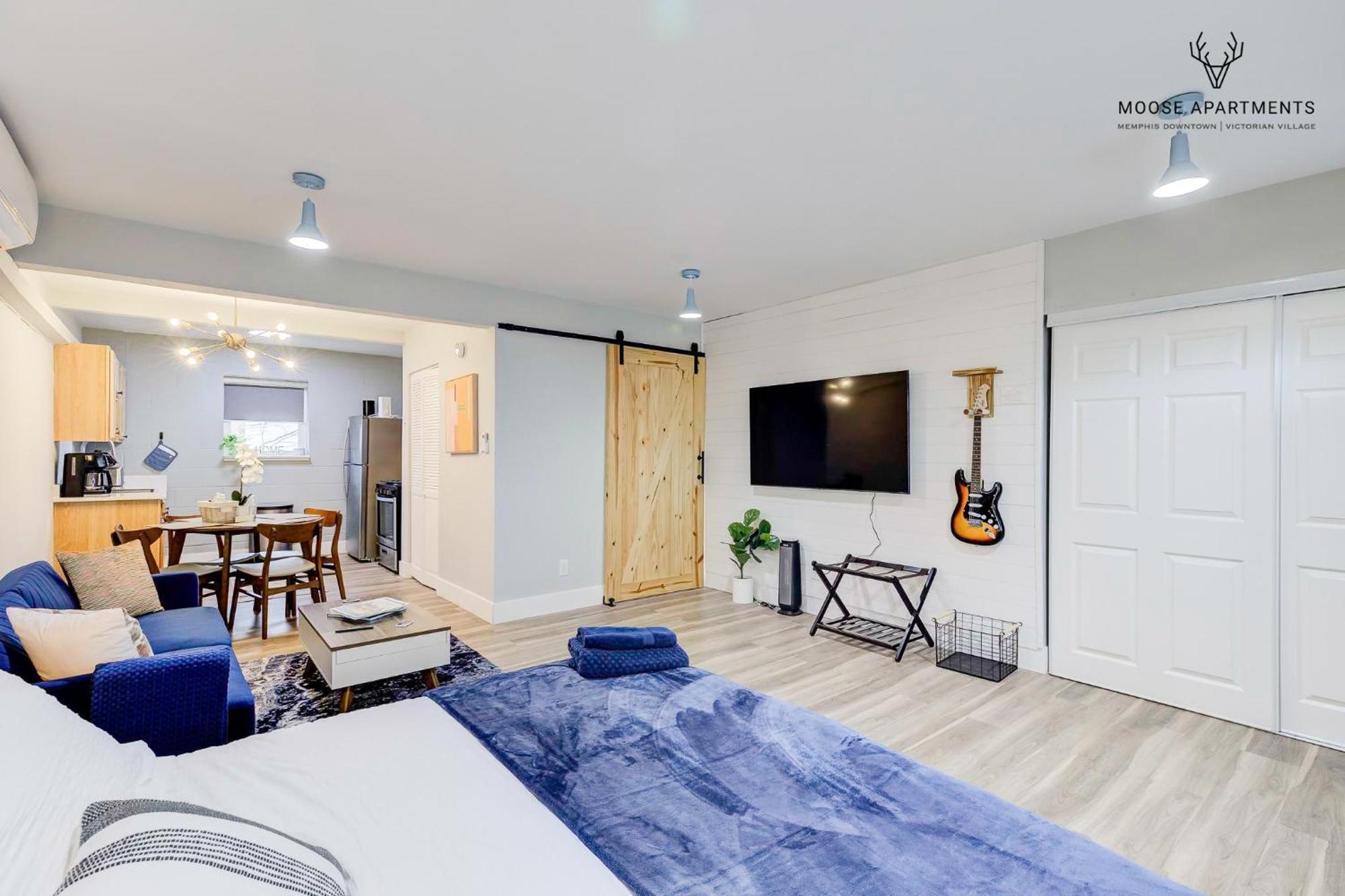 The Moose #9 - Brand New Luxe Modern Loft With Free Parking, King Bed & Fast Wifi Apartment Мемфис Екстериор снимка