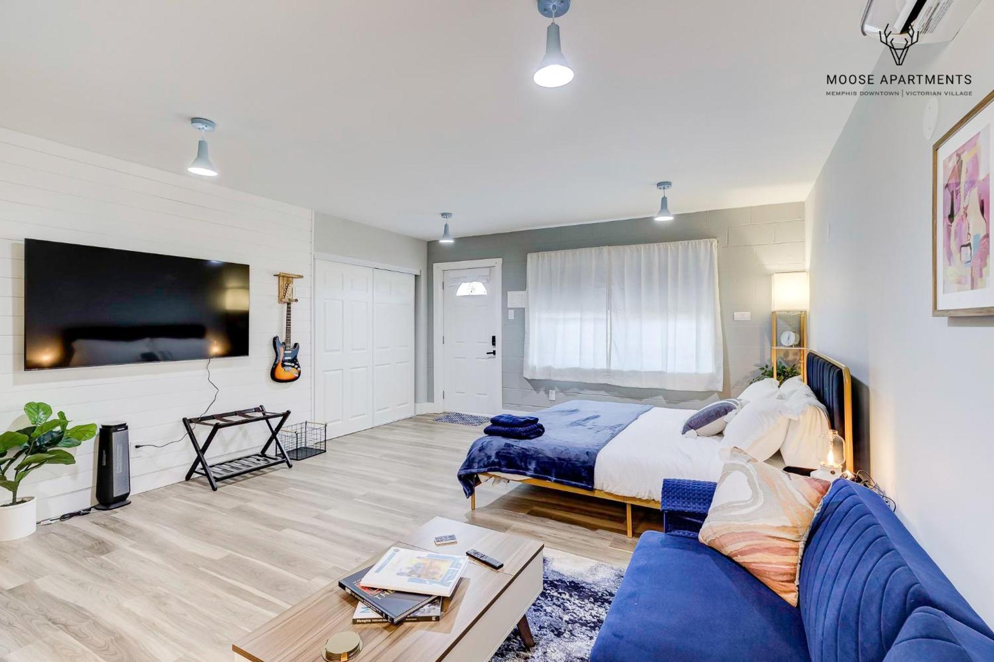 The Moose #9 - Brand New Luxe Modern Loft With Free Parking, King Bed & Fast Wifi Apartment Мемфис Екстериор снимка