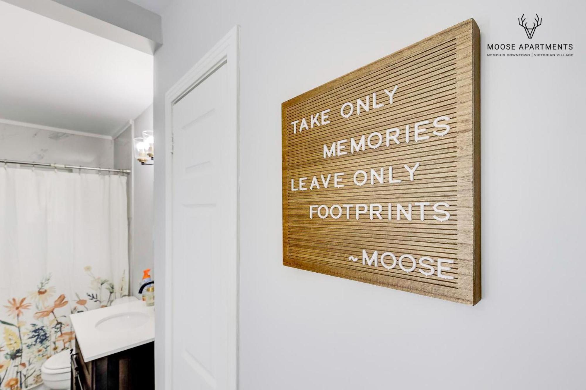 The Moose #9 - Brand New Luxe Modern Loft With Free Parking, King Bed & Fast Wifi Apartment Мемфис Екстериор снимка